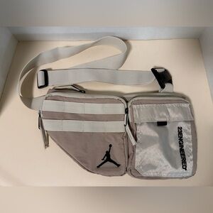 Jordan 23Engineered Tan and Very Light Gray Waist Bag